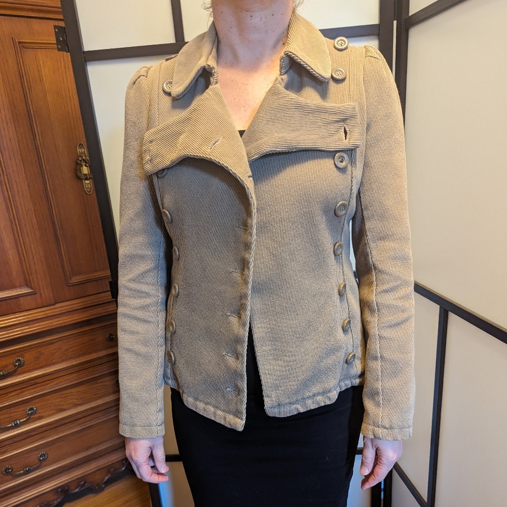 Bedo corduroy jacket double breasted